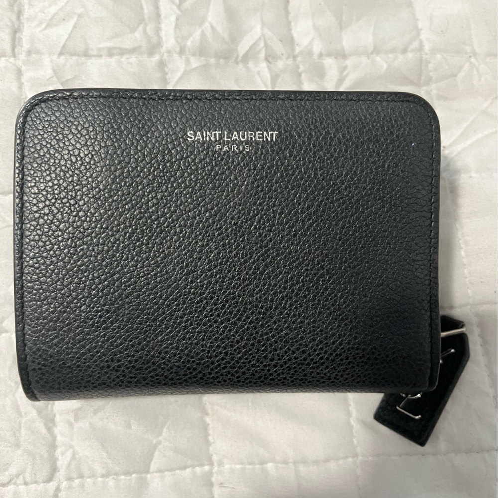 Saint Laurent black wallet